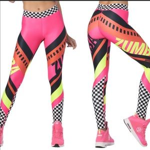 Zumba Better Faster Ankle Leggings